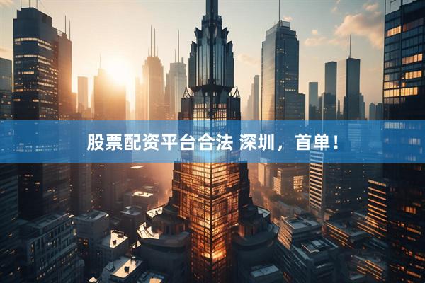 股票配资平台合法 深圳，首单！